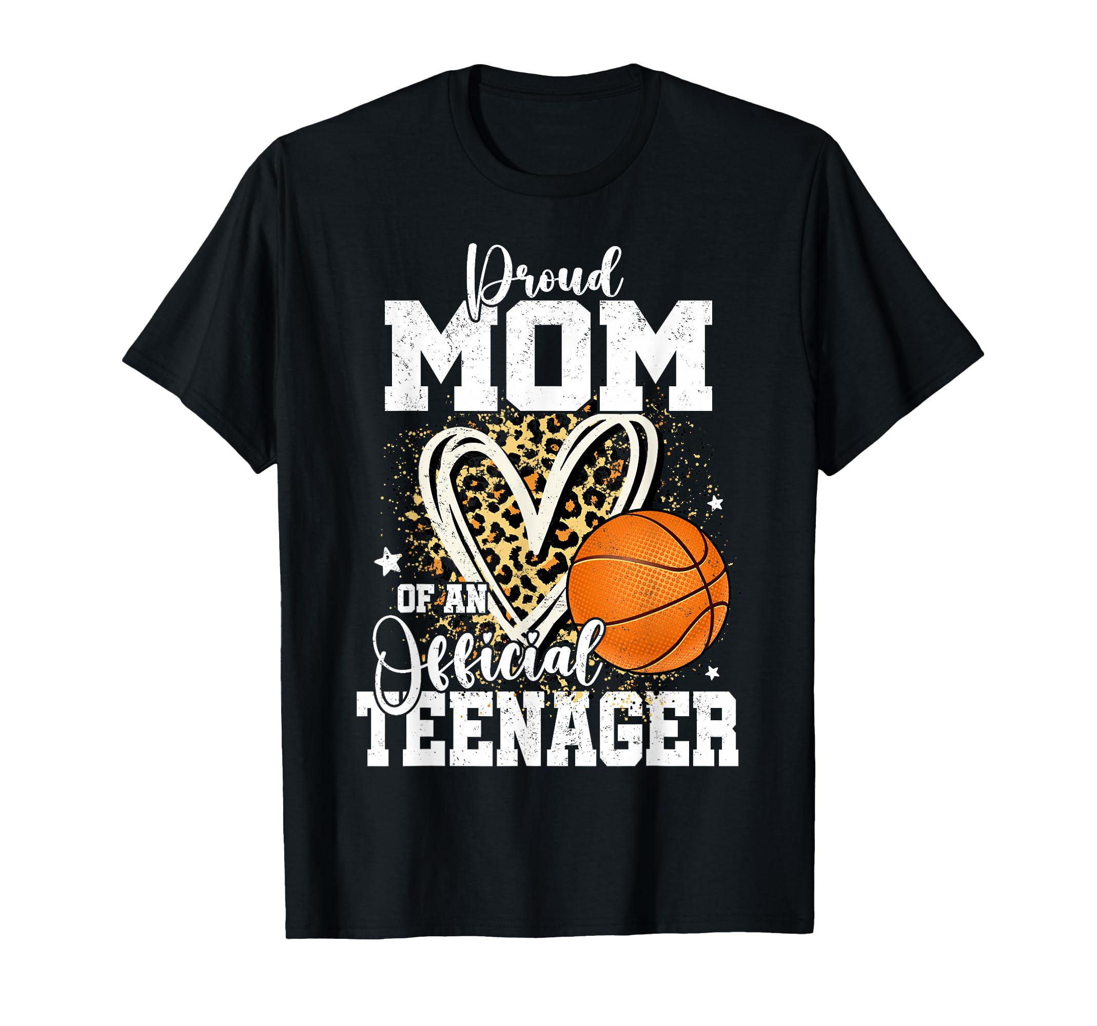 Proud Mom Teenager 13Th Birthday T-Shirt - Custom Art Print Men Women - T-Shirt, Sweatshirt, Hoodie