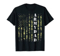 Mens Us Flag Army Dad Veteran T-Shirt - Casual Everyday Wear Men Women - T-Shirt, Sweatshirt, Hoodie