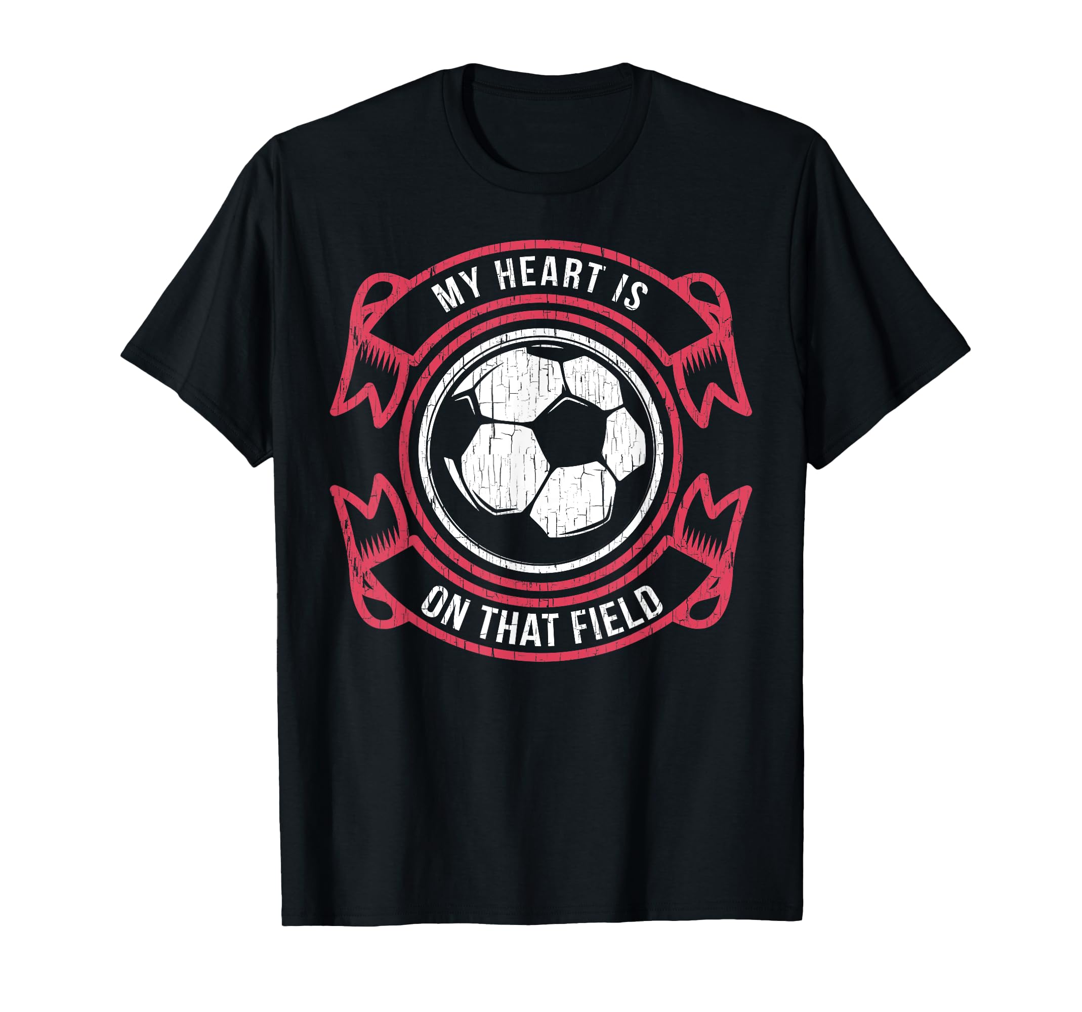 My Heart Is That Field Soccer Mom T-Shirt - Streetwear Style Men Women - T-Shirt, Sweatshirt, Hoodie