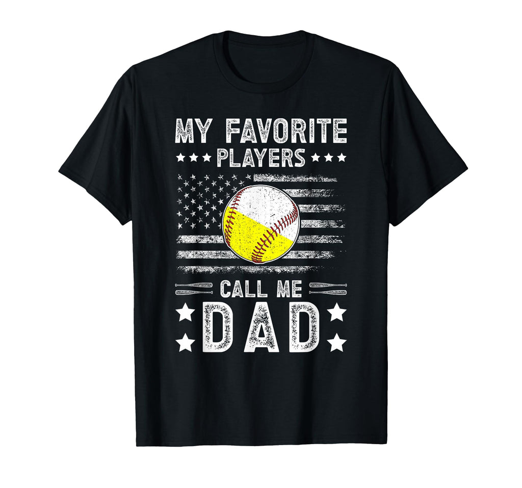 My Favorite Players Call Me Dad T-Shirt - Aesthetic Graphic for Adults - T-Shirt, Sweatshirt, Hoodie