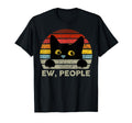 Ew People Black Cat Cat Lovers T-Shirt - Graphic Print Unisex - T-Shirt, Sweatshirt, Hoodie