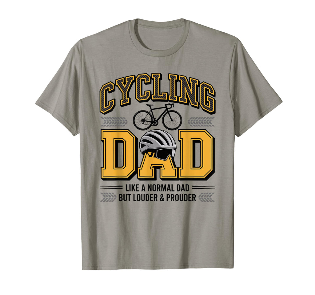 Cycling Dad Like Normal Dad But Louder T-Shirt - Trendy Graphic for Adults - T-Shirt, Sweatshirt, Hoodie