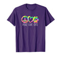 Cat Lover Shirts Peace Love Cats T-Shirt - Graphic Print for Adults - T-Shirt, Sweatshirt, Hoodie