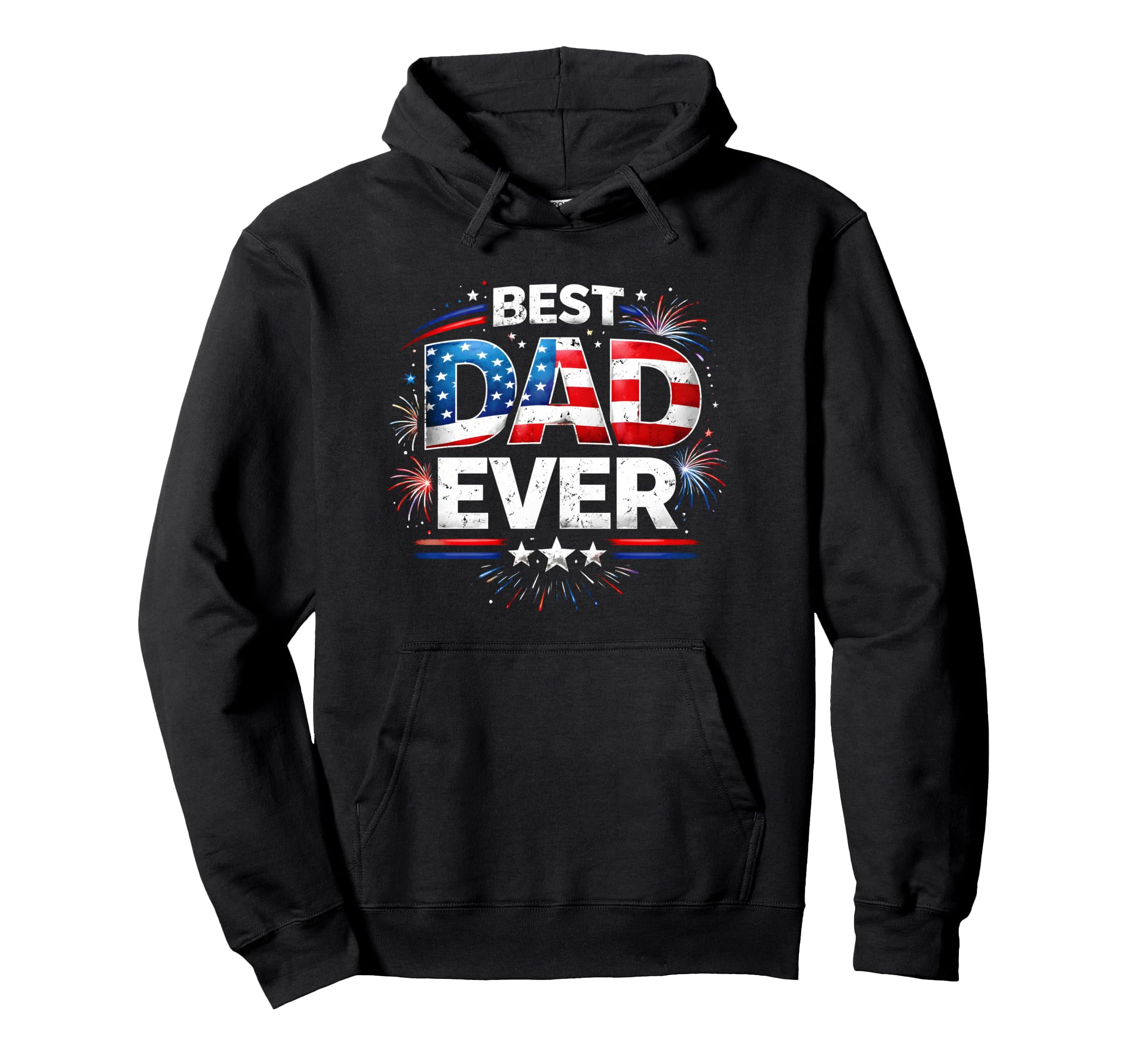 Best Dad Funny Fathers Day Proud Father Hoodie - Minimalist Print Unisex - T-Shirt, Sweatshirt, Hoodie