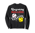 Busy Raising Ballers Baseball Sweatshirt - Streetwear Style Unisex - T-Shirt, Sweatshirt, Hoodie