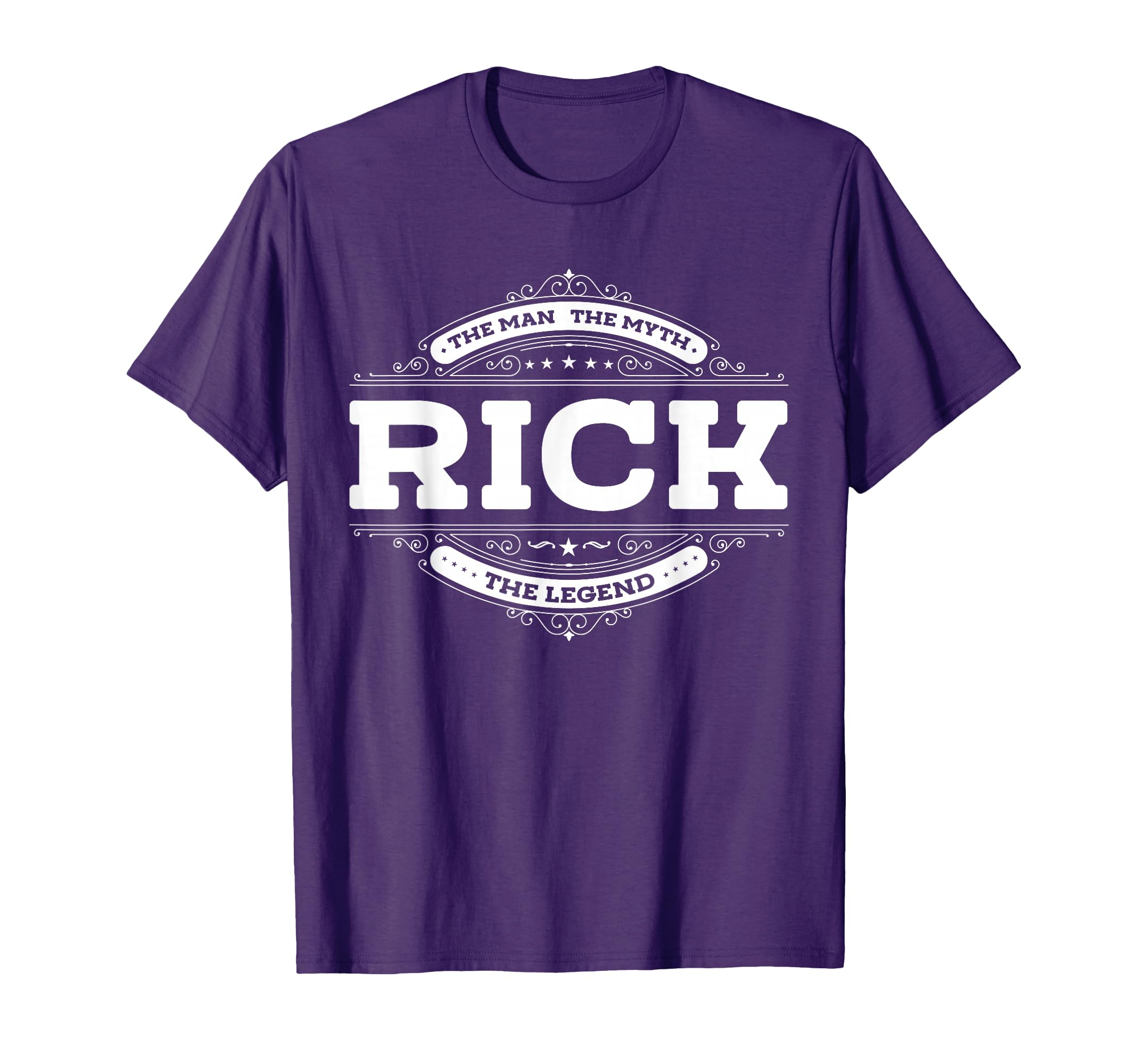 Rick Myth Legend Dad Grandpa Funny T-Shirt - Graphic Print Unisex - T-Shirt, Sweatshirt, Hoodie