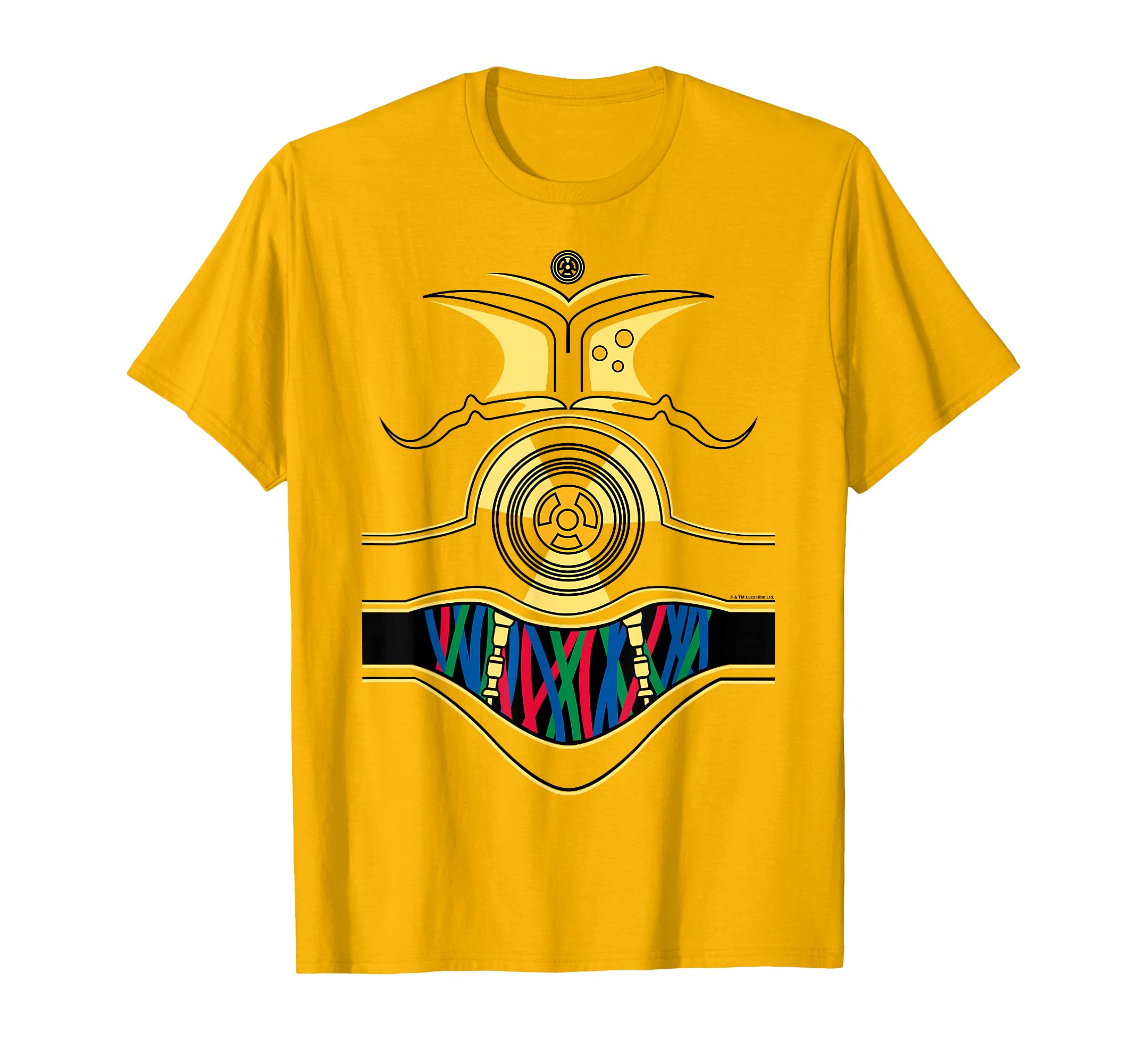 C3Po Costume T-Shirt - Aesthetic Graphic Men Women - T-Shirt, Sweatshirt, Hoodie
