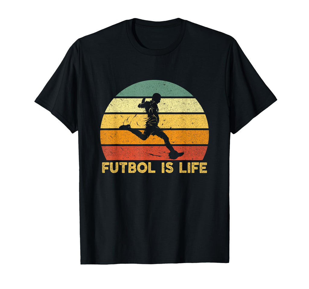 Futbol Is Life Soccer Player Costume T-Shirt - Custom Art Print for Adults - T-Shirt, Sweatshirt, Hoodie
