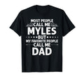 Myles Gift Name Funny Fathers Day T-Shirt - Trendy Graphic for Adults - T-Shirt, Sweatshirt, Hoodie