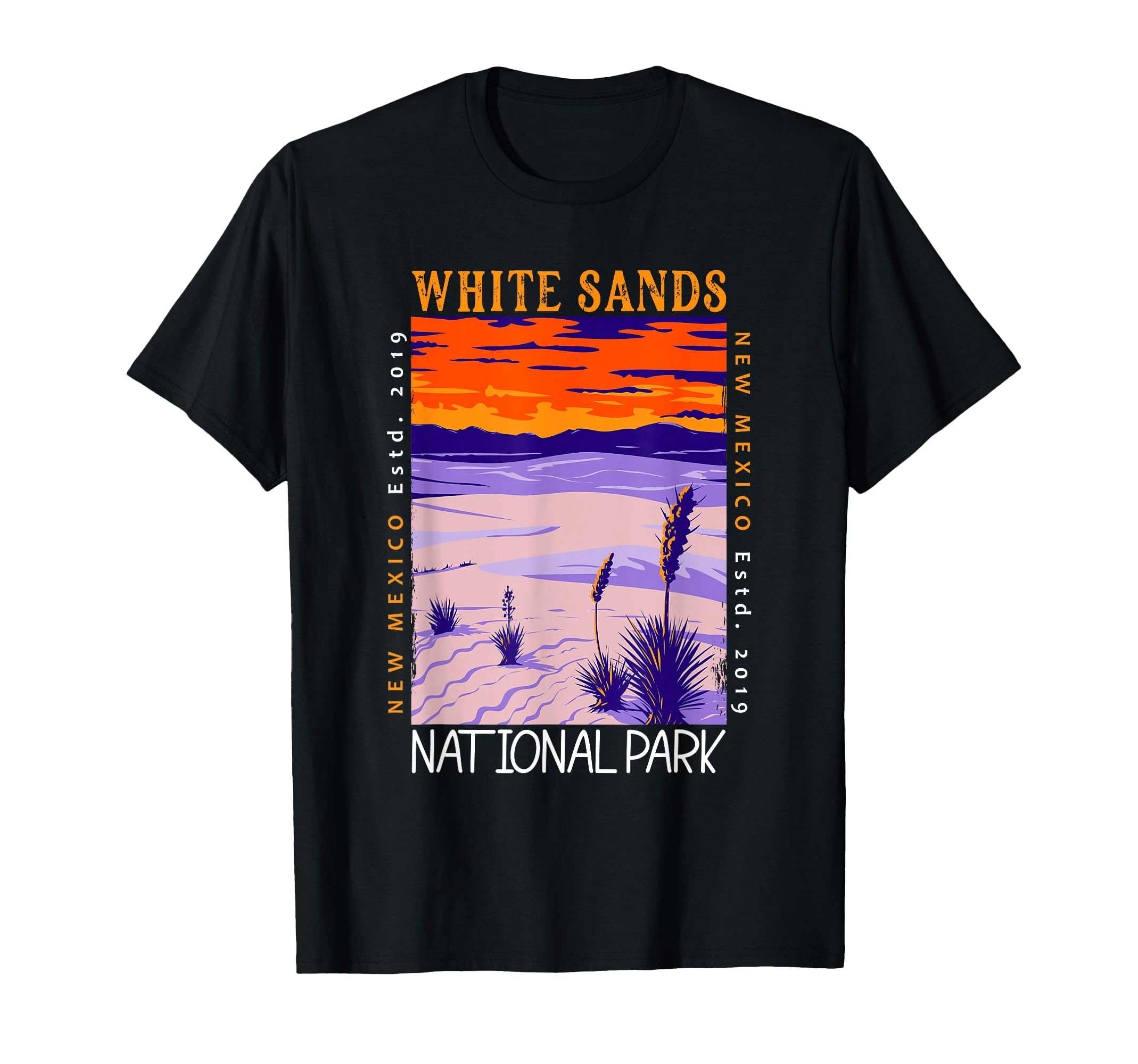White Sands National Park New T-Shirt - Fun Novelty Design for Adults - T-Shirt, Sweatshirt, Hoodie