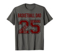 Senior Basketball Dad 2025 Maroon T-Shirt - Unique Graphic Men Women - T-Shirt, Sweatshirt, Hoodie