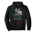 Bali Indonesia Tamblingam Lake Hoodie - Aesthetic Graphic for Adults - T-Shirt, Sweatshirt, Hoodie