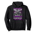 Truckers Daughter My Dad Risks His Life Hoodie - Trendy Graphic for Adults - T-Shirt, Sweatshirt, Hoodie