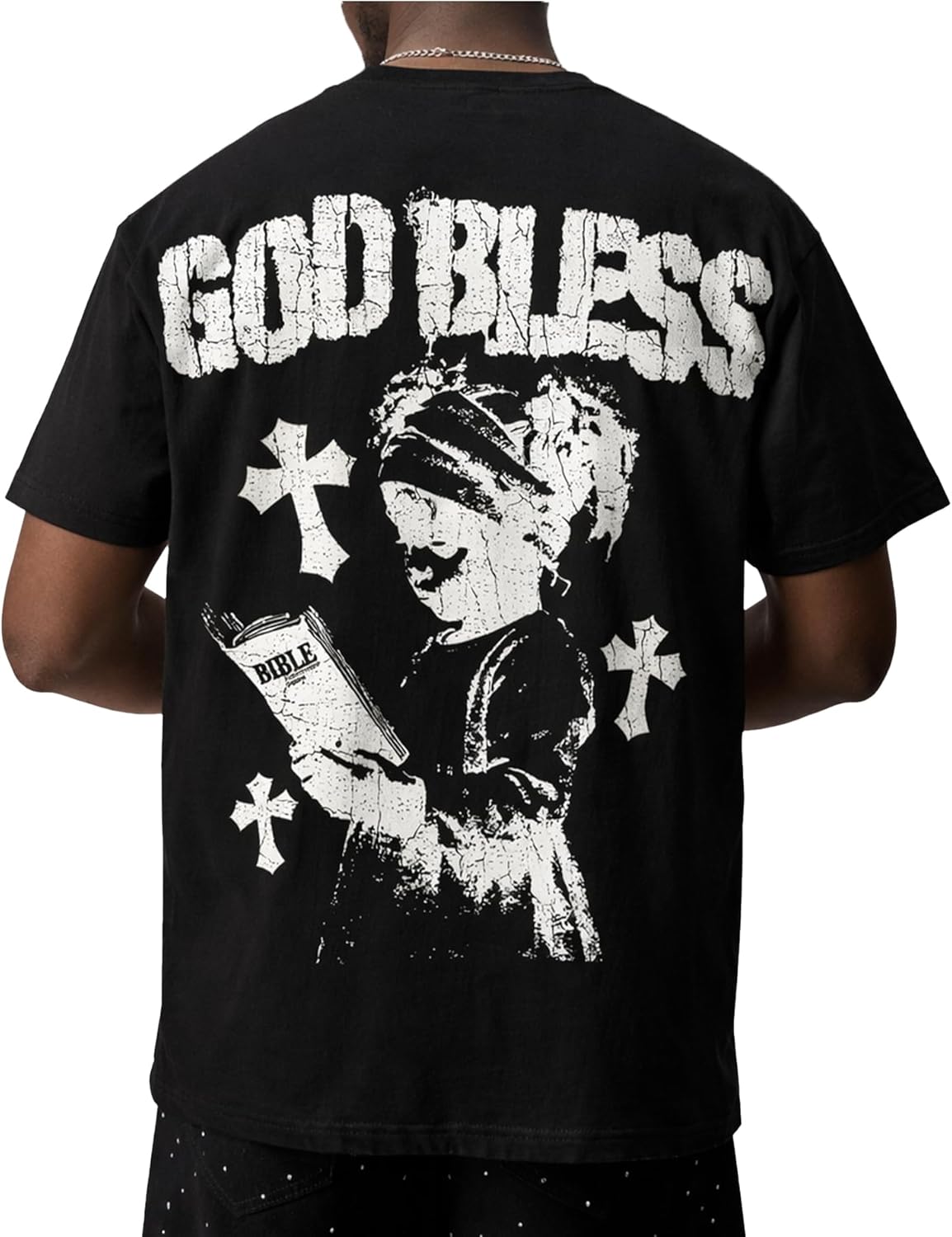 Mens Graphic Christian Unisex Oversized Jesus Y2K - Adult & Kids T-Shirts, Sweatshirts & Hoodies apparel design preview 1