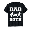 Dad Both Funny Wrestling Basketball Dad T-Shirt - Novelty Apparel Unisex - T-Shirt, Sweatshirt, Hoodie