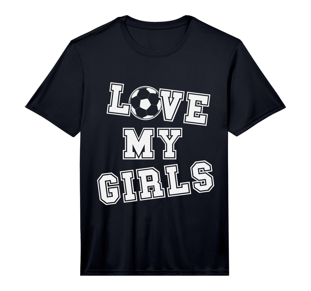 Mens Love My Soccer Mom And Soccer Dad T-Shirt - Novelty Apparel Men Women - T-Shirt, Sweatshirt, Hoodie