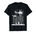 Usa Flag Tees Memorial Day Military T-Shirt - Custom Art Print Unisex - T-Shirt, Sweatshirt, Hoodie