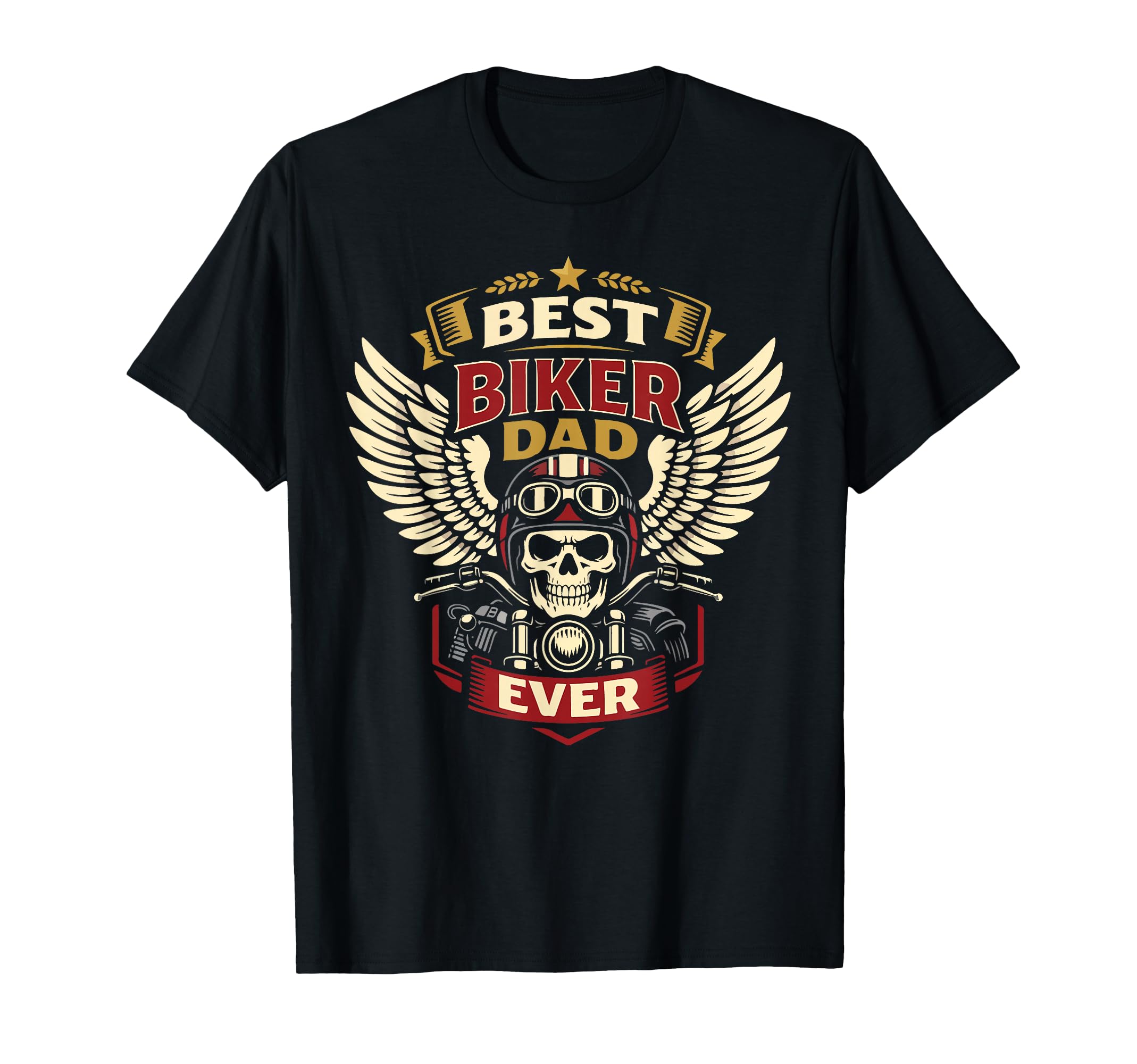 Motorcycle Biker Dad Best Biker Dad T-Shirt - Trendy Graphic Unisex - T-Shirt, Sweatshirt, Hoodie