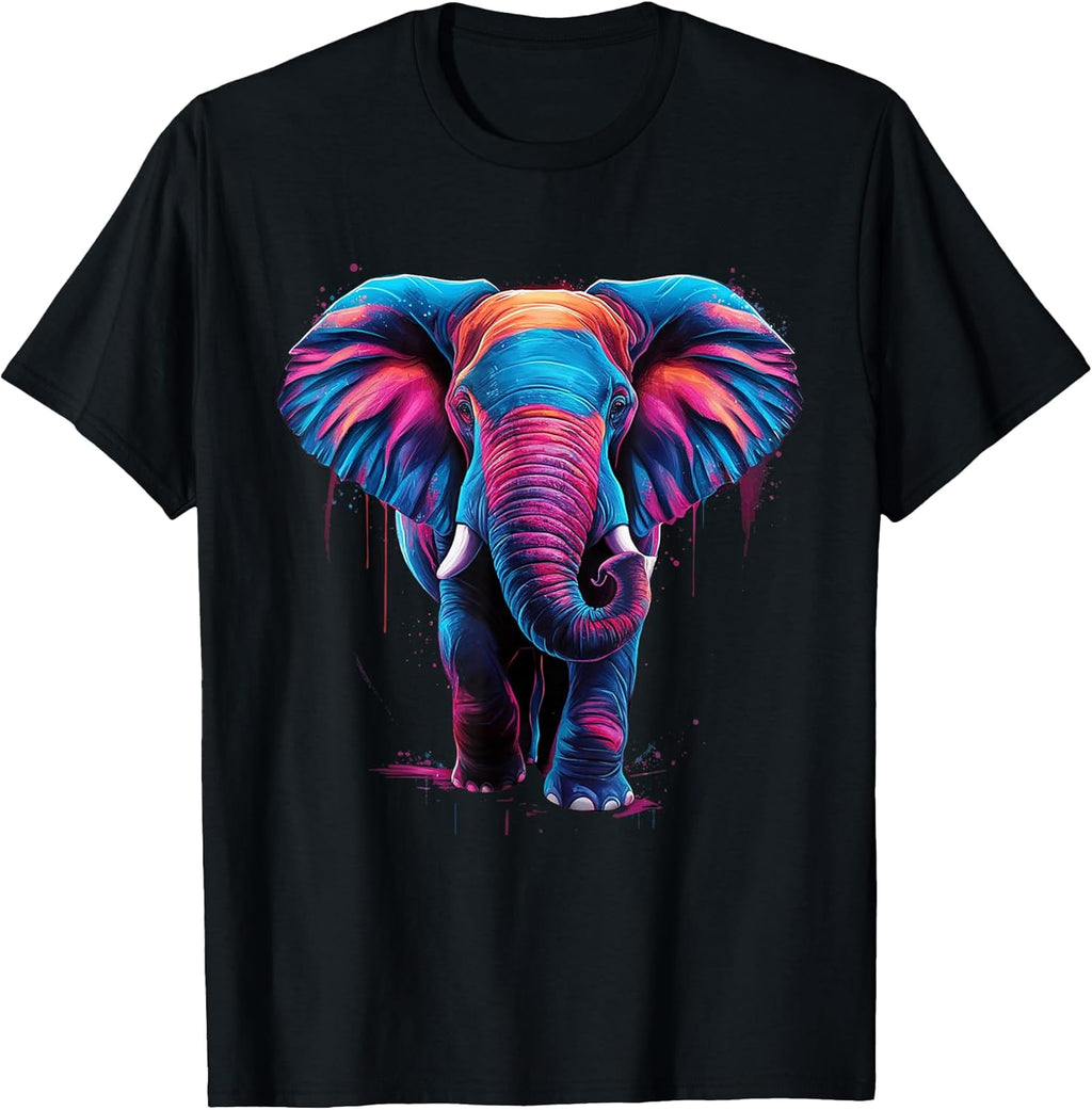 Elephant Colorful Pop Art Lovers - Adult & Kids T-Shirts, Sweatshirts & Hoodies apparel design preview 1