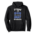 Proud Dad Class 2027 Senior Graduate Hoodie - Minimalist Print for Adults - T-Shirt, Sweatshirt, Hoodie