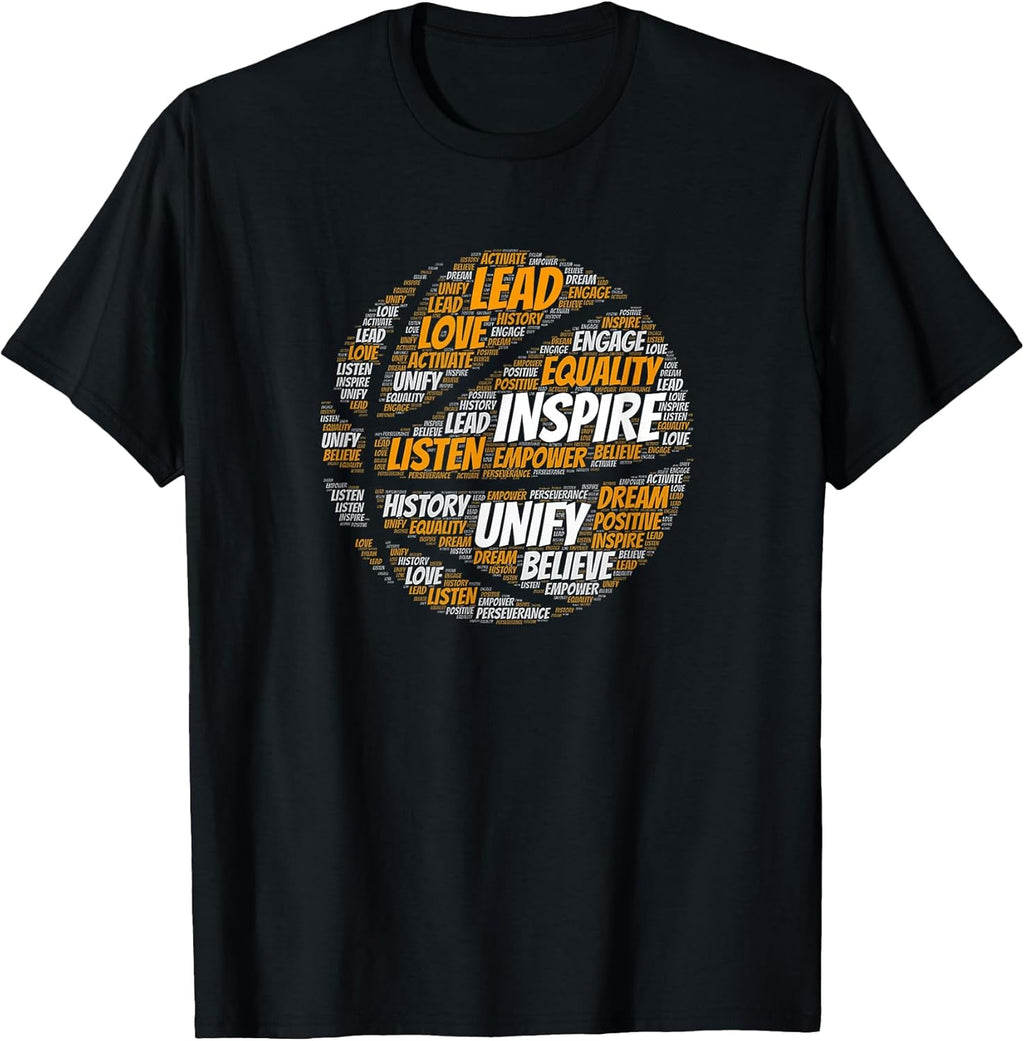 Motivational Quote Basketball Inspiring Words - Adult & Kids T-Shirts, Sweatshirts & Hoodies apparel design preview 1