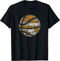 Motivational Quote Basketball Inspiring Words - Adult & Kids T-Shirts, Sweatshirts & Hoodies apparel design preview 1