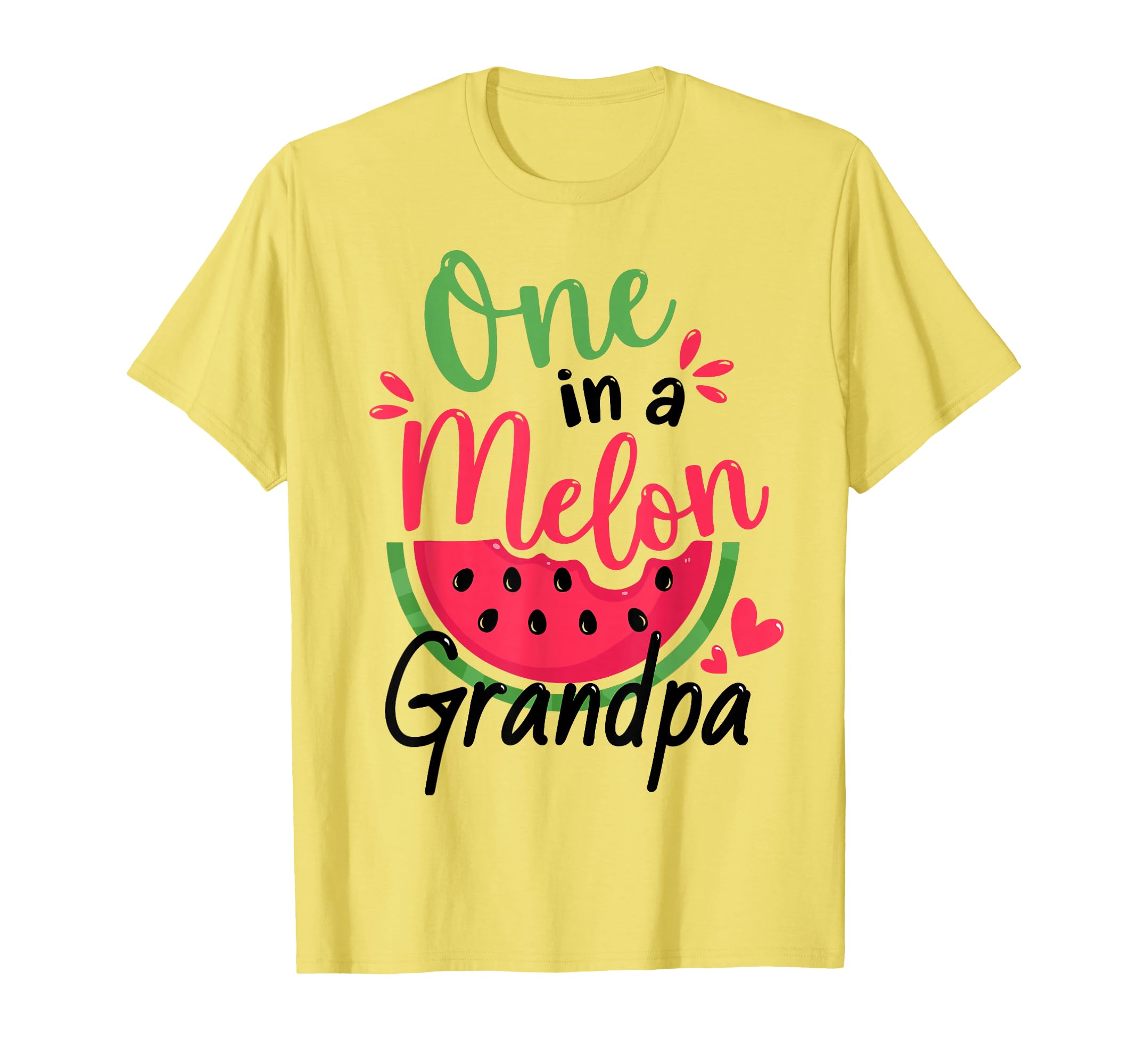 One Melon Grandpa 1St Birthday Party T-Shirt - Streetwear Style for Adults - T-Shirt, Sweatshirt, Hoodie
