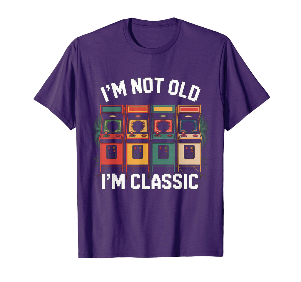 Im Not Old Im Dad Funny Arcade Game T-Shirt - Trendy Graphic Unisex - T-Shirt, Sweatshirt, Hoodie