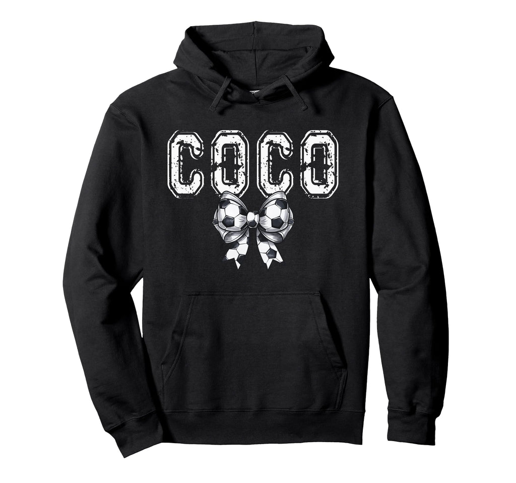 Coquette Soccer Coco Spirit Hoodie - Streetwear Style Men Women - T-Shirt, Sweatshirt, Hoodie
