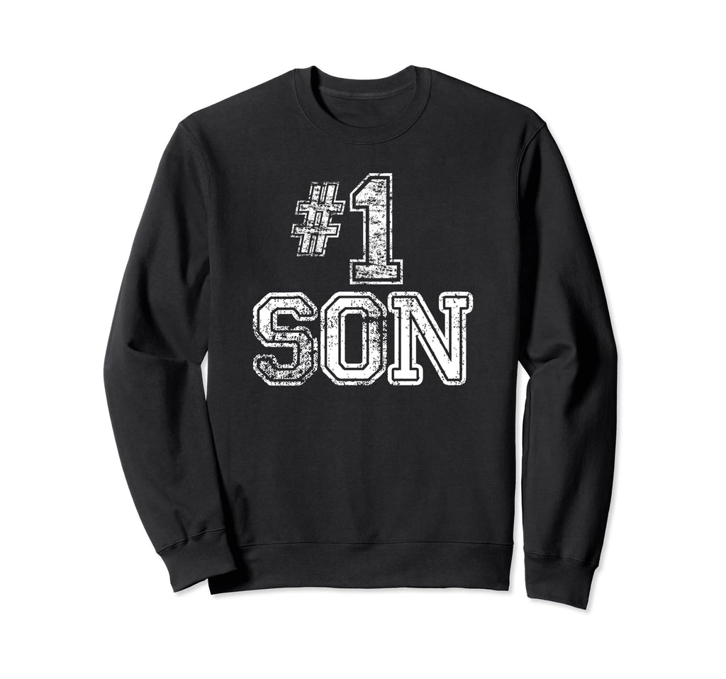 1 Son Number One Sweatshirt - Graphic Print Unisex - T-Shirt, Sweatshirt, Hoodie
