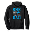 Wrestling Dad Father Wrestler Sports Hoodie - Graphic Print Men Women - T-Shirt, Sweatshirt, Hoodie