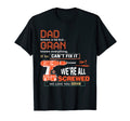 Mens Personalized Dad Knows Alot But T-Shirt - Custom Art Print Unisex - T-Shirt, Sweatshirt, Hoodie