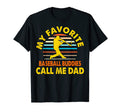 Favorite Baseball Buddies Call Me Dad T-Shirt - Graphic Print Unisex - T-Shirt, Sweatshirt, Hoodie