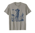 Vizsla Cowboy Hat Funny Dog Mom Pet T-Shirt - Custom Art Print for Adults - T-Shirt, Sweatshirt, Hoodie