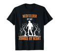 Midfielder Day Zombie Night Funny T-Shirt - Fun Novelty Design Unisex - T-Shirt, Sweatshirt, Hoodie