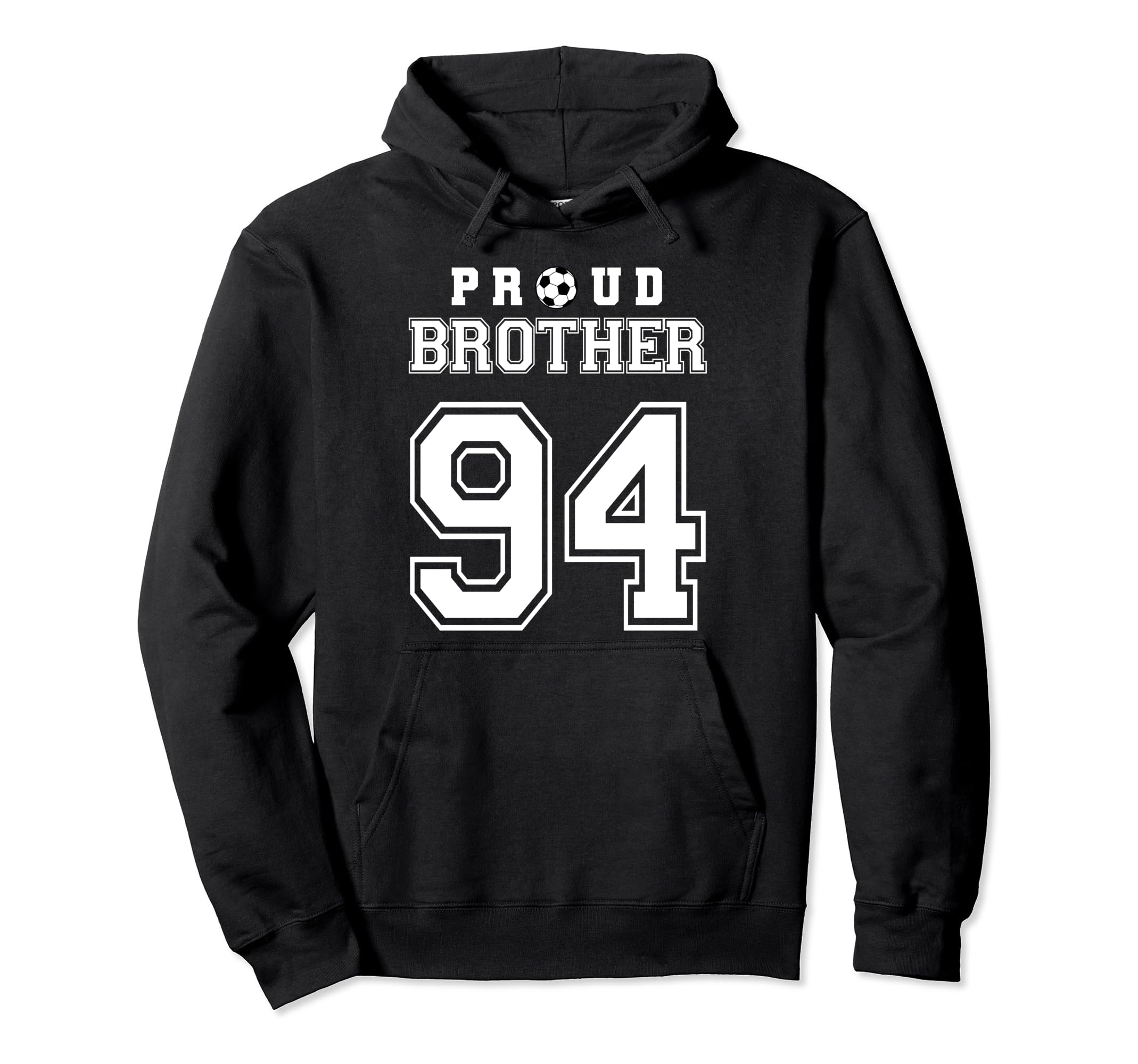Number 94 Custom Proud Soccer Futbol Hoodie - Custom Art Print Unisex - T-Shirt, Sweatshirt, Hoodie