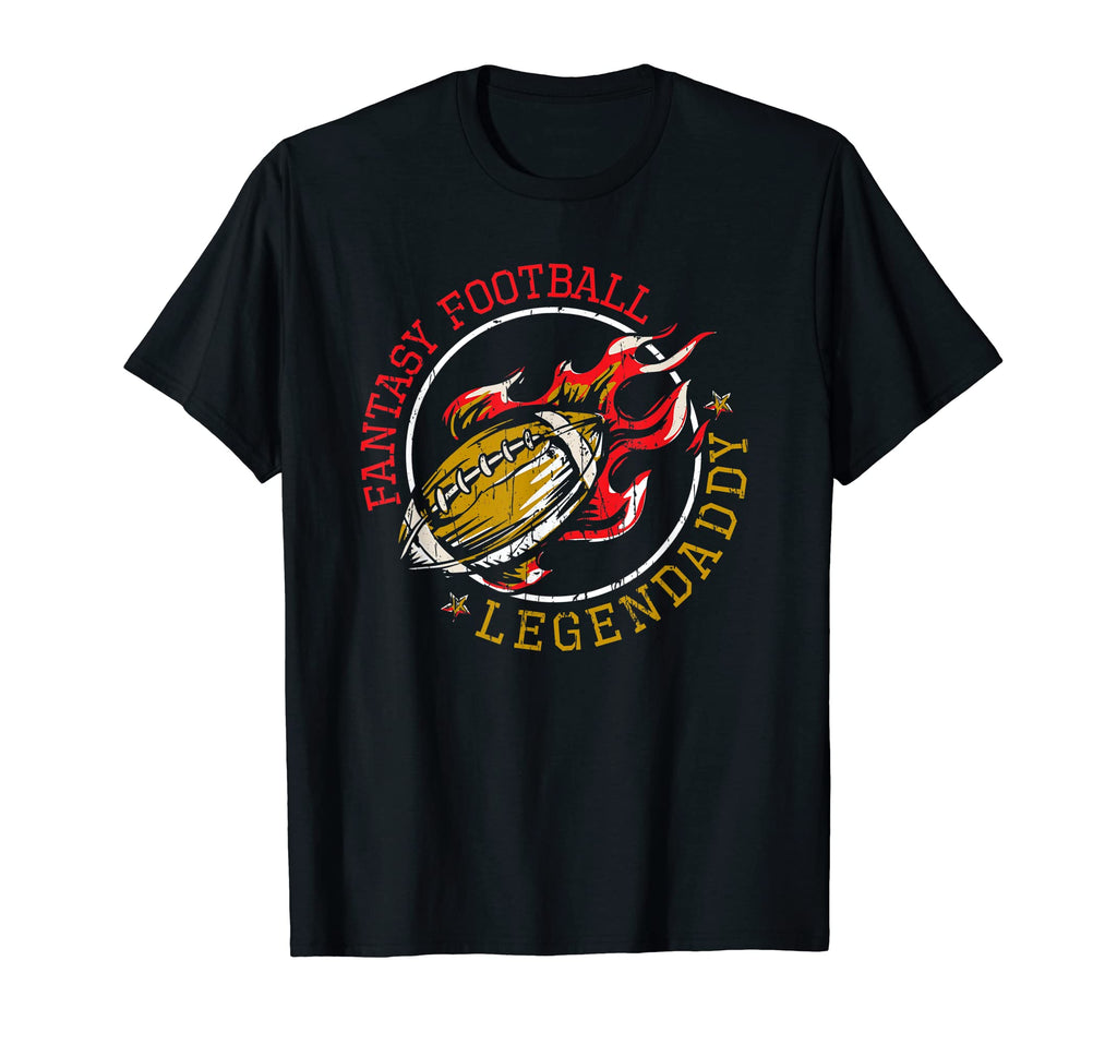 Fantasy Football Legend Flag Dad T-Shirt - Aesthetic Graphic for Adults - T-Shirt, Sweatshirt, Hoodie