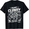 I'm Not Clumsy Funny Retro saying quote - Adult & Kids T-Shirts, Sweatshirts & Hoodies apparel design preview 1