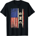 GMC Last Name American Flag - Adult & Kids T-Shirts, Sweatshirts & Hoodies apparel design preview 1