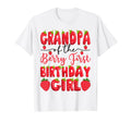 Grandpa Berry First Birthday Strawberry T-Shirt - Novelty Apparel Unisex - T-Shirt, Sweatshirt, Hoodie