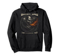 Biker Dad Skull Flames Motorcycle Rebel Hoodie - Novelty Apparel Men Women - T-Shirt, Sweatshirt, Hoodie