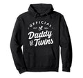 Daddy Twins 2024 New Dad To Be Expecting Hoodie - Custom Art Print Unisex - T-Shirt, Sweatshirt, Hoodie