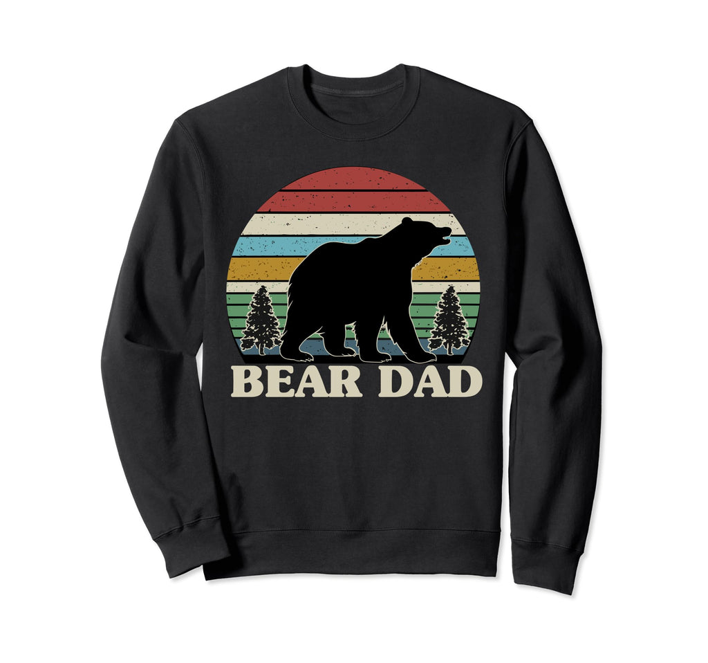Funny Papa Bear Anima Fathers Day Sweatshirt - Streetwear Style Men Women - T-Shirt, Sweatshirt, Hoodie