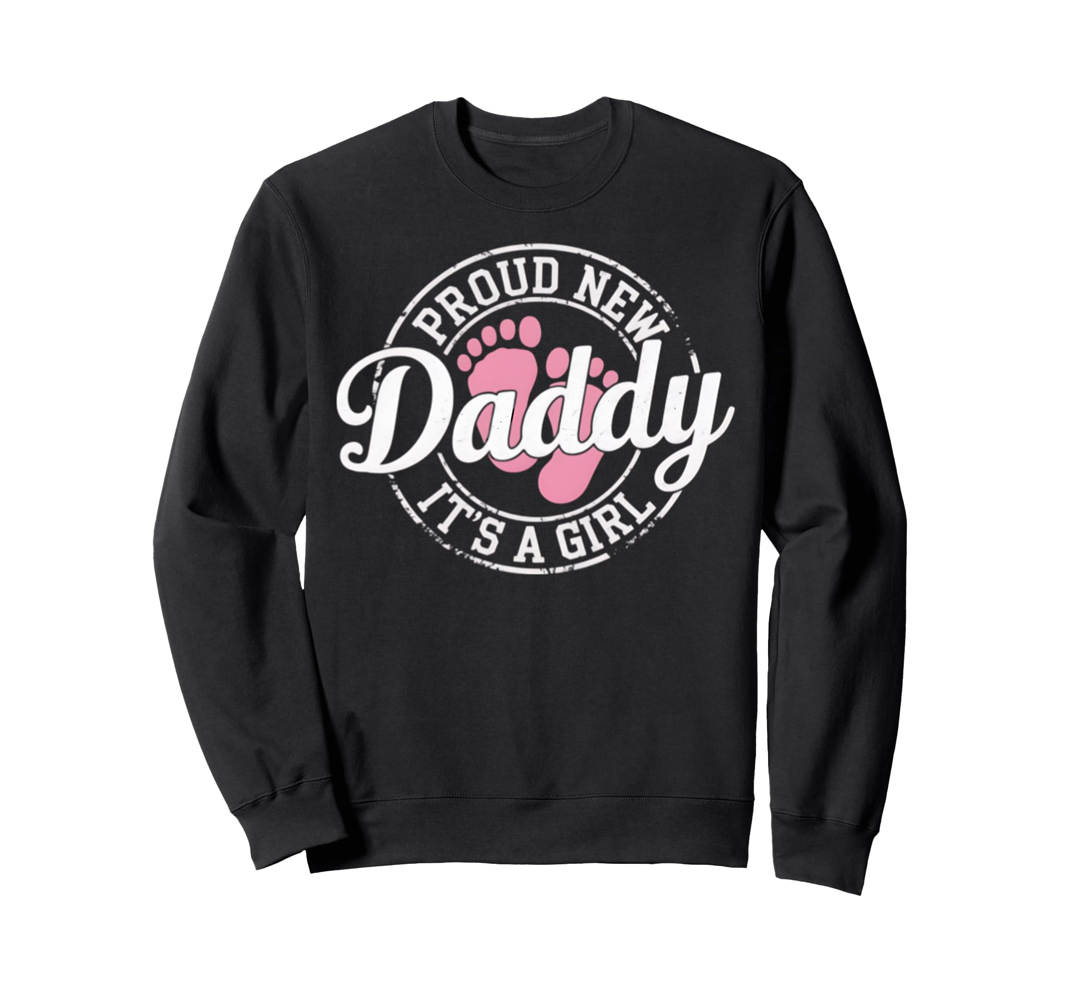 New Dad Est 2026 Father 2026 Dad Sweatshirt - Minimalist Print Men Women - T-Shirt, Sweatshirt, Hoodie