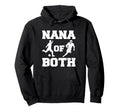 Nana Both Funny Soccer Football Nana Hoodie - Minimalist Print for Adults - T-Shirt, Sweatshirt, Hoodie