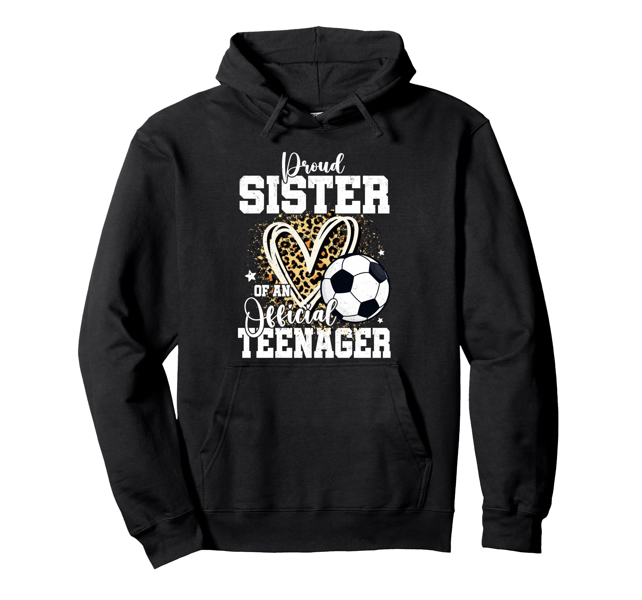 Proud Sister Teenager 13Th Birthday Hoodie - Minimalist Print Unisex - T-Shirt, Sweatshirt, Hoodie