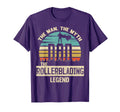 Myth Legend Dad Rollerblading T-Shirt - Custom Art Print for Adults - T-Shirt, Sweatshirt, Hoodie