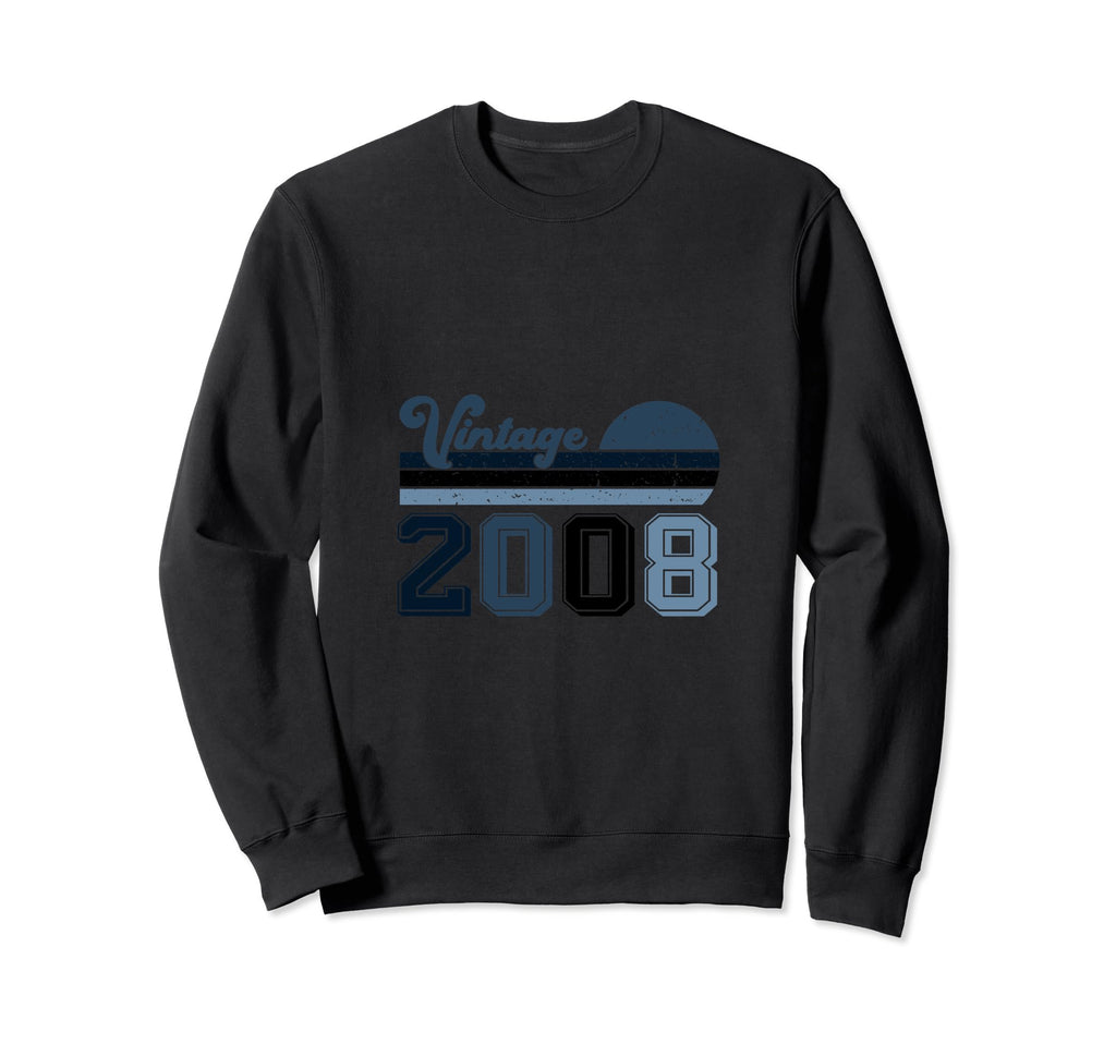 Year 2008 Gift Birthday Mom Dad Sweatshirt - Minimalist Print Unisex - T-Shirt, Sweatshirt, Hoodie