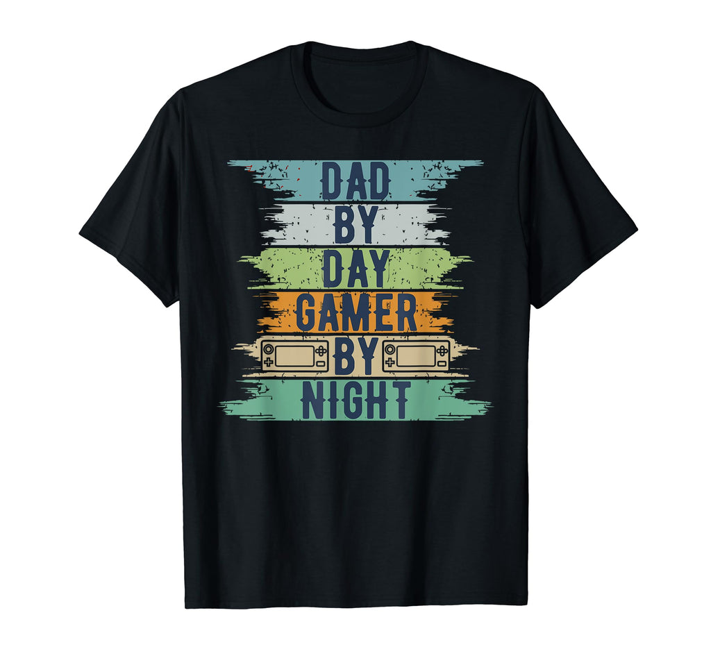 Dad Day Gamer Night T-Shirt - Graphic Print Men Women - T-Shirt, Sweatshirt, Hoodie