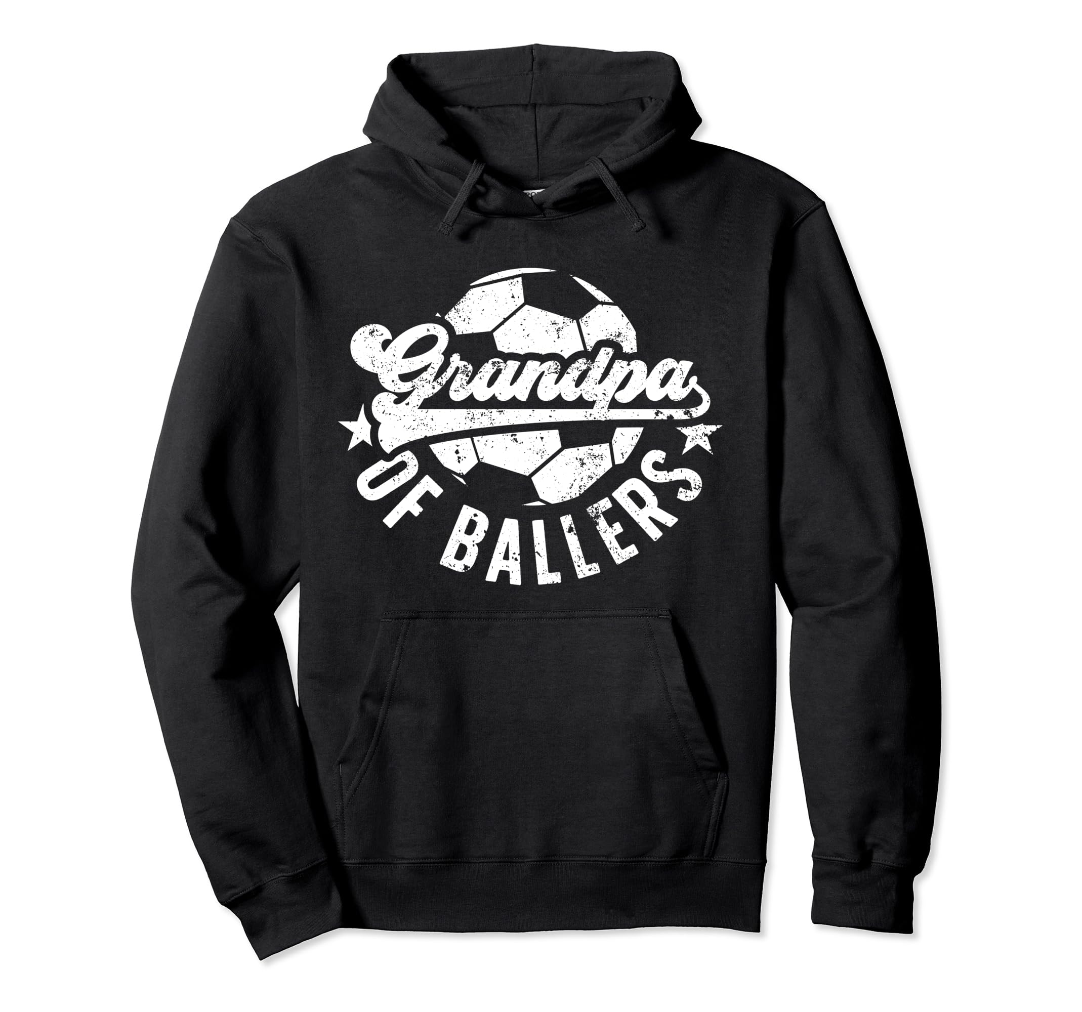 Grandpa Ballers Soccer Grandpa Soccer Hoodie - Graphic Print Men Women - T-Shirt, Sweatshirt, Hoodie